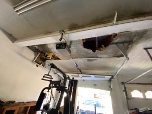 Hole in Little Rock Ceiling
