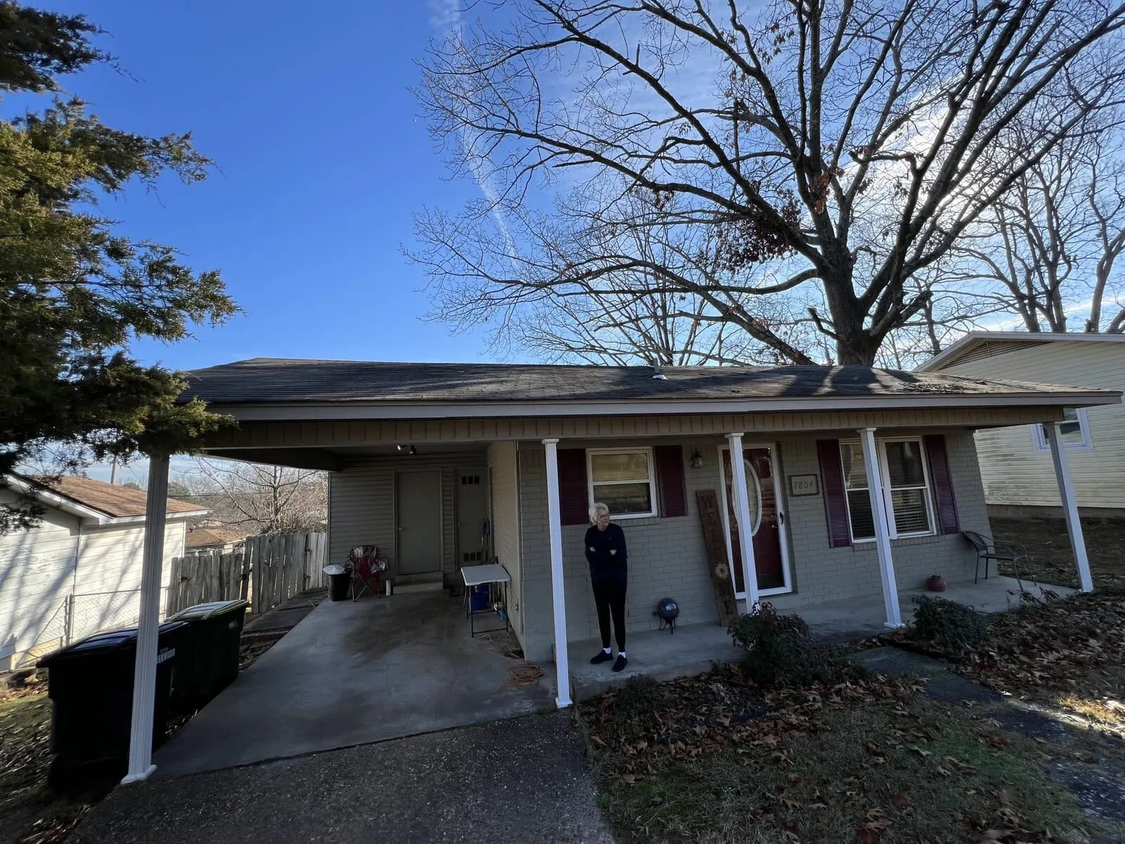 Little Rock House with House Sewer Issues